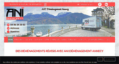 Desktop Screenshot of demenagement-ani.com