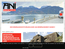 Tablet Screenshot of demenagement-ani.com